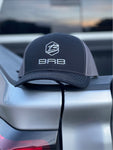 Black & Silver BRB Logo Trucker Hat