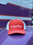 Orange & White BRB Logo Trucker Hat